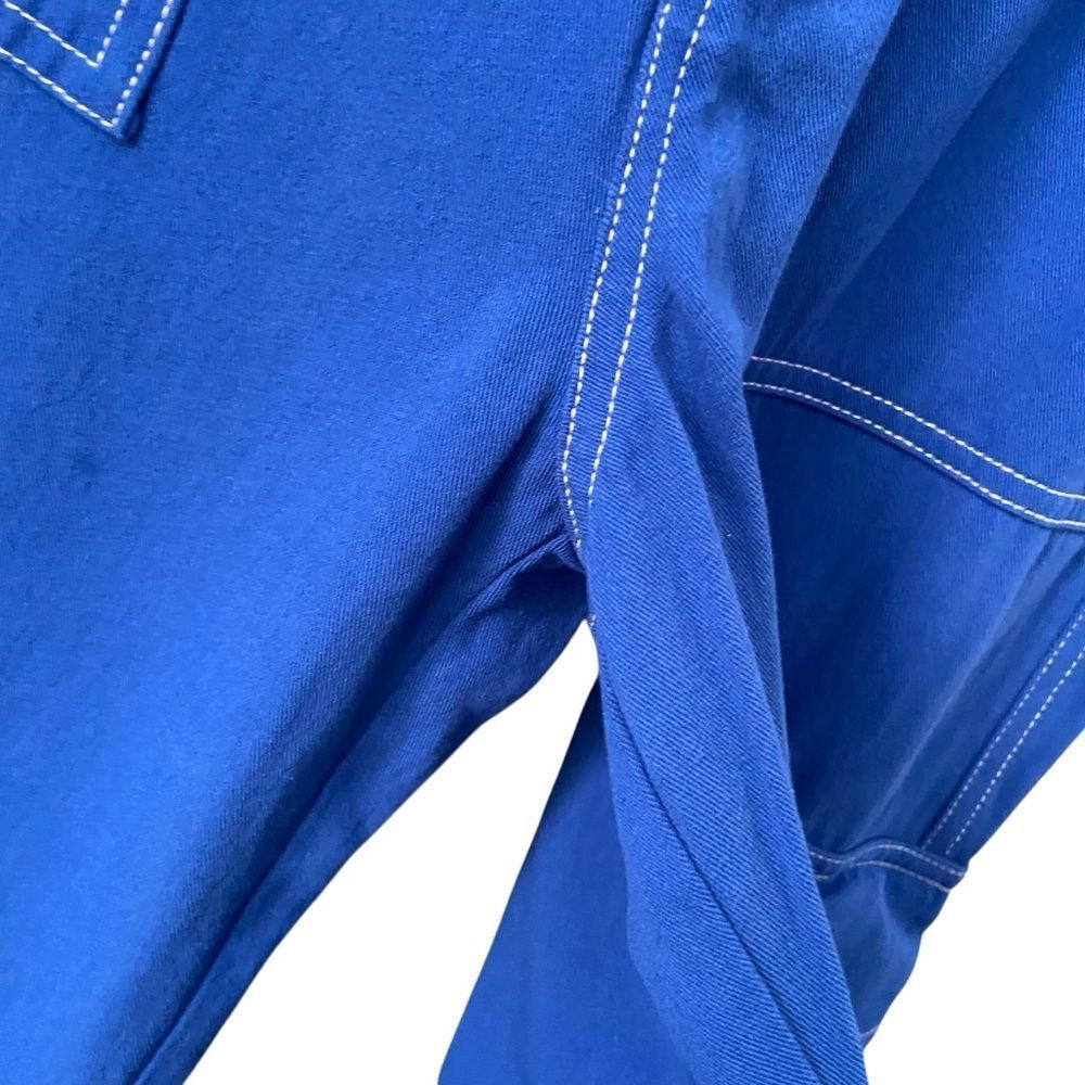 American Threads Blue Cargo Pants in Size Small - Picture 5 of 8